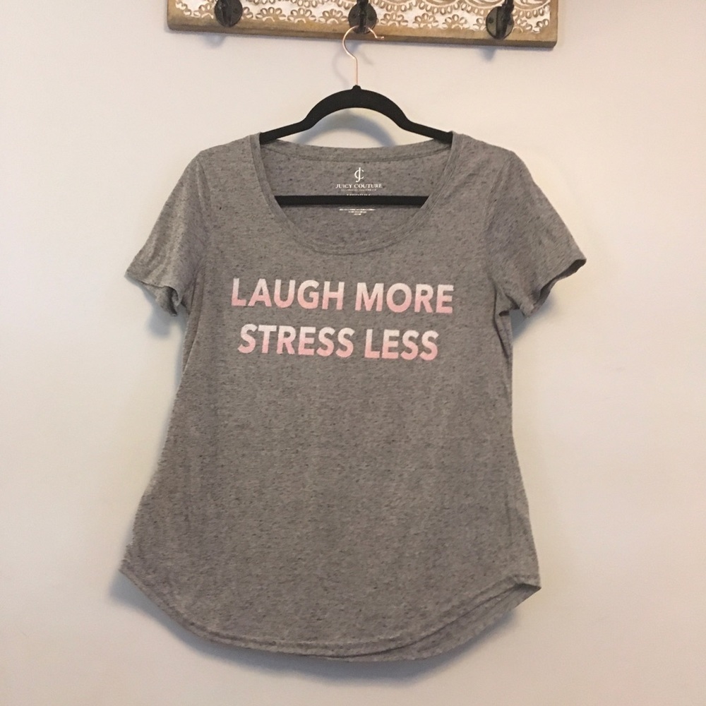 Juicy couture graphic tee size medium